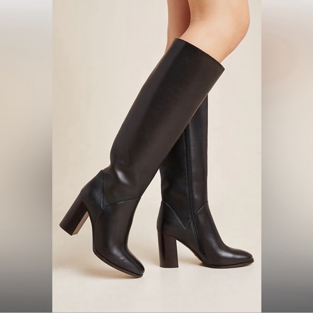 ISO: Jeffrey Campbell Bridle Knee High Black Leather Boots